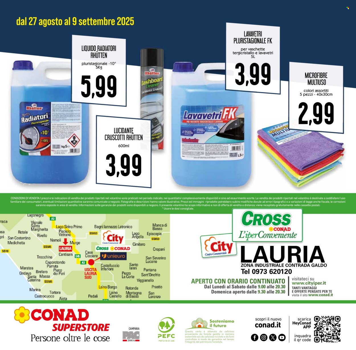 Volantino Conad Superstore - 27/8/2025 - 9/9/2025. Pagina 40