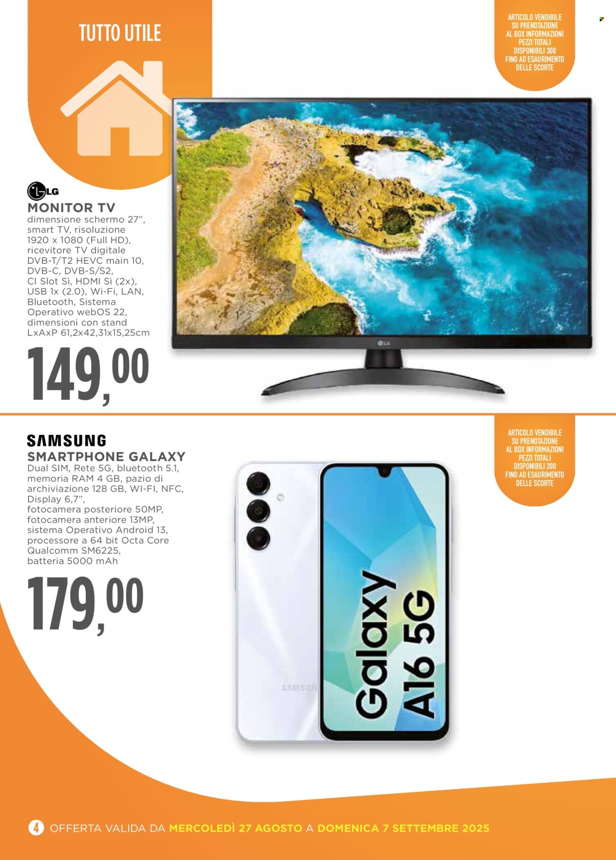 Volantino Conad - 27/8/2025 - 7/9/2025. Pagina 4
