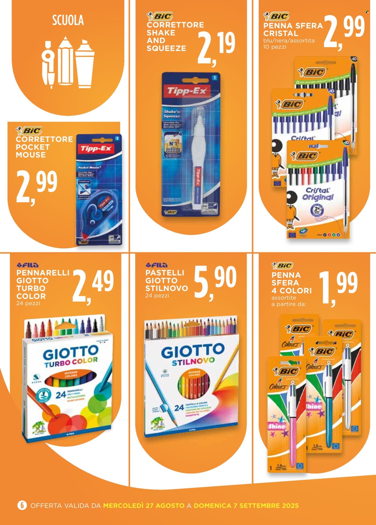 Volantino Conad - 27/8/2025 - 7/9/2025. Pagina 6