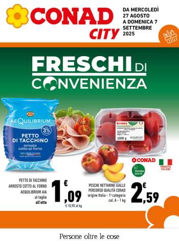 Volantino Conad - 27/8/2025 - 7/9/2025.