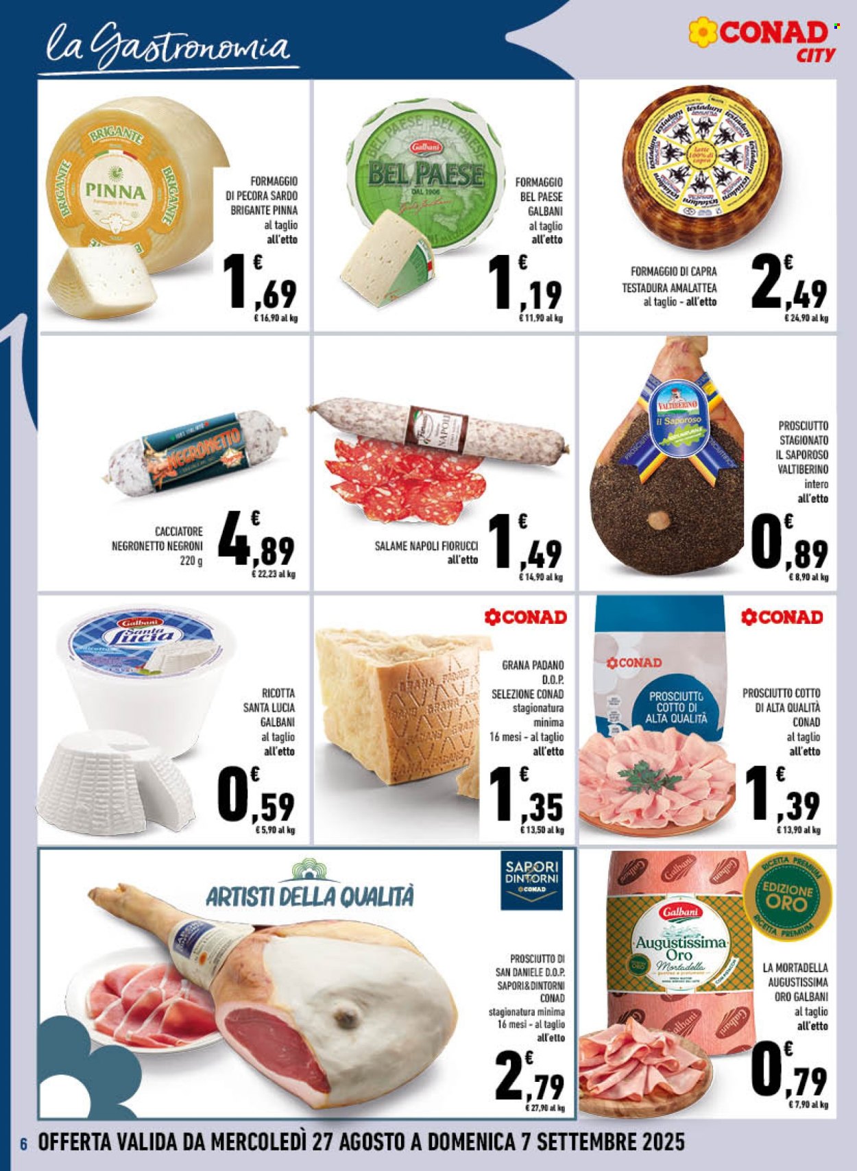 Volantino Conad - 27/8/2025 - 7/9/2025. Pagina 6