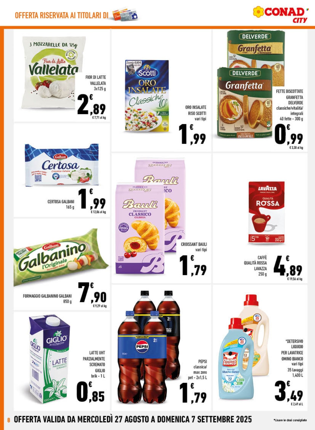 Volantino Conad - 27/8/2025 - 7/9/2025. Pagina 8