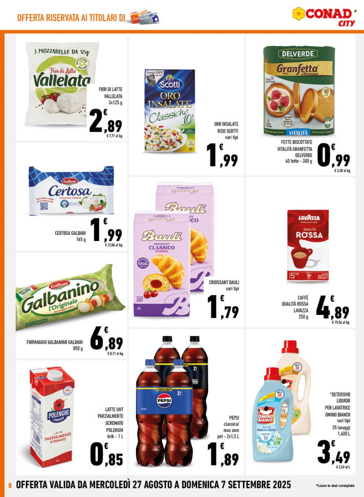 Volantino Conad City - 27/8/2025 - 7/9/2025. Pagina 8