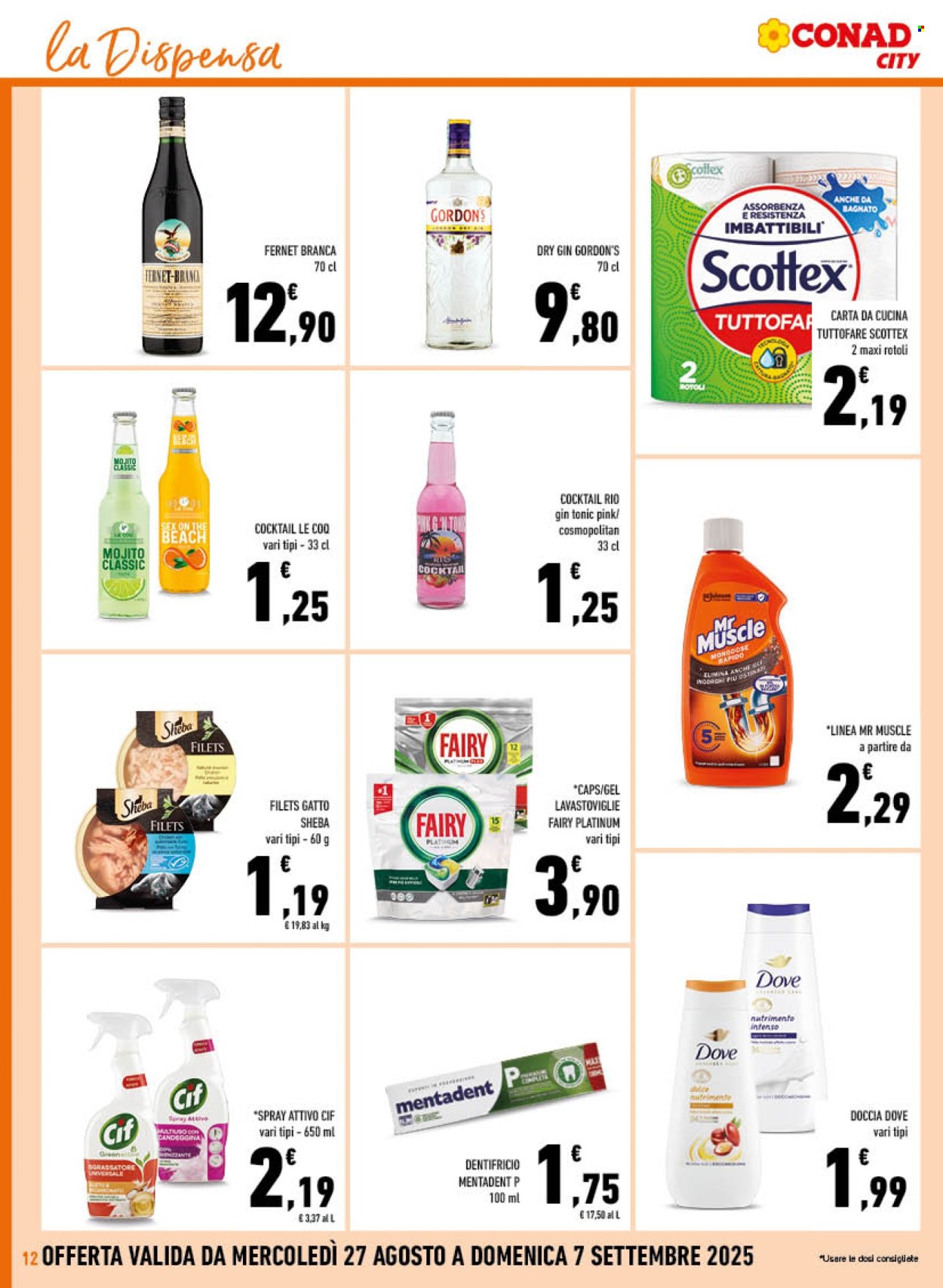 Volantino Conad City - 27/8/2025 - 7/9/2025. Pagina 12