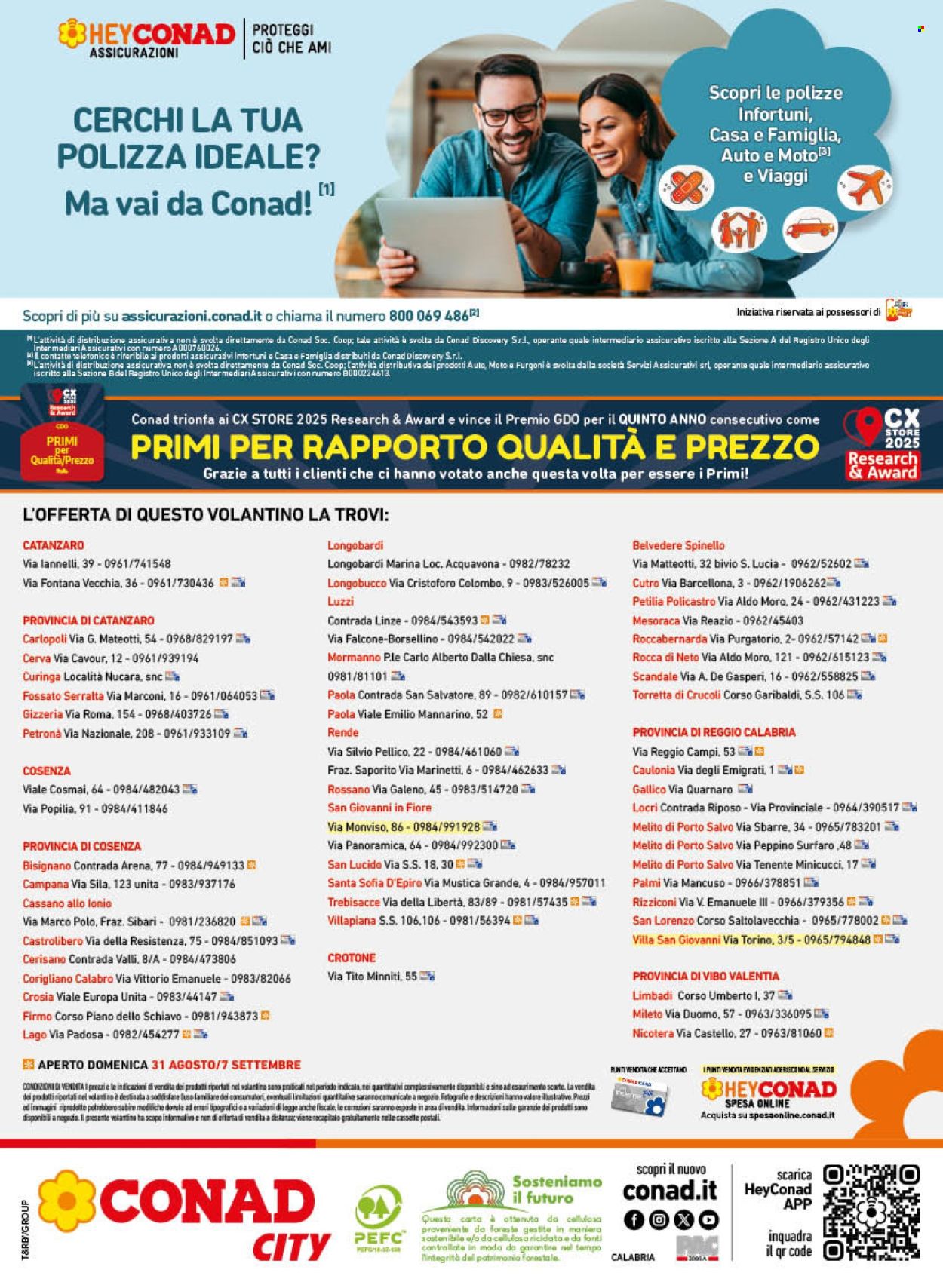 Volantino Conad City - 27/8/2025 - 7/9/2025. Pagina 16