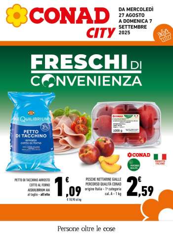 Volantino Conad - 27/8/2025 - 7/9/2025.