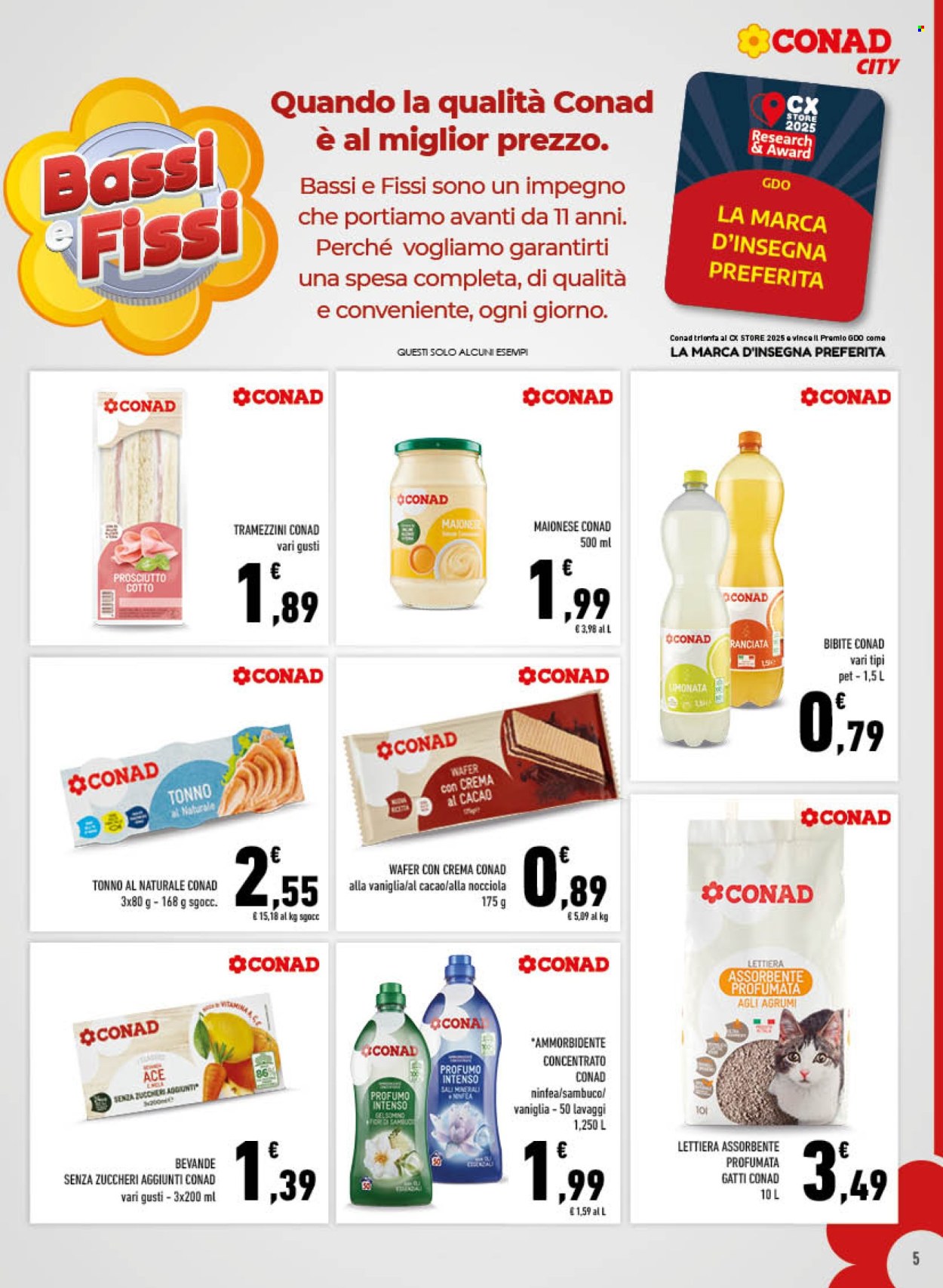 Volantino Conad - 27/8/2025 - 7/9/2025. Pagina 5