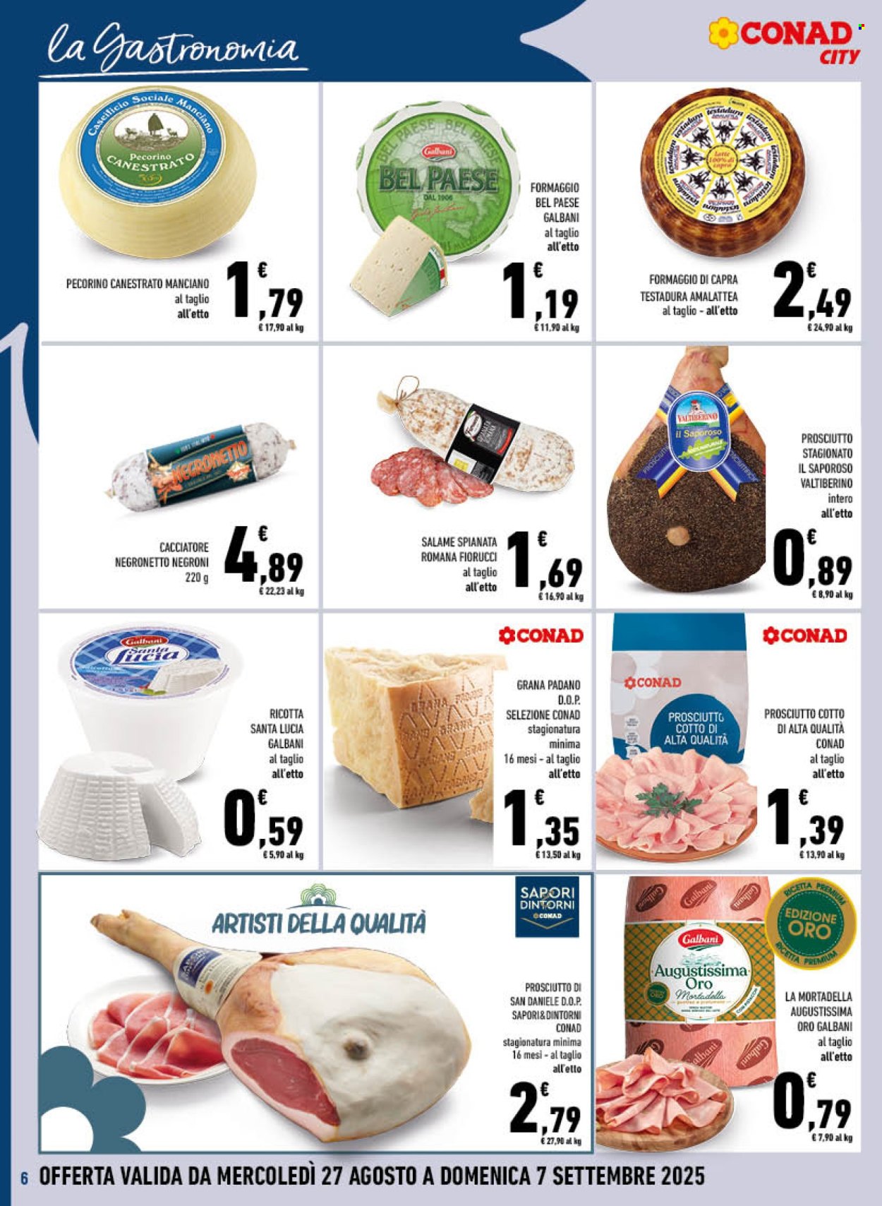 Volantino Conad - 27/8/2025 - 7/9/2025. Pagina 6