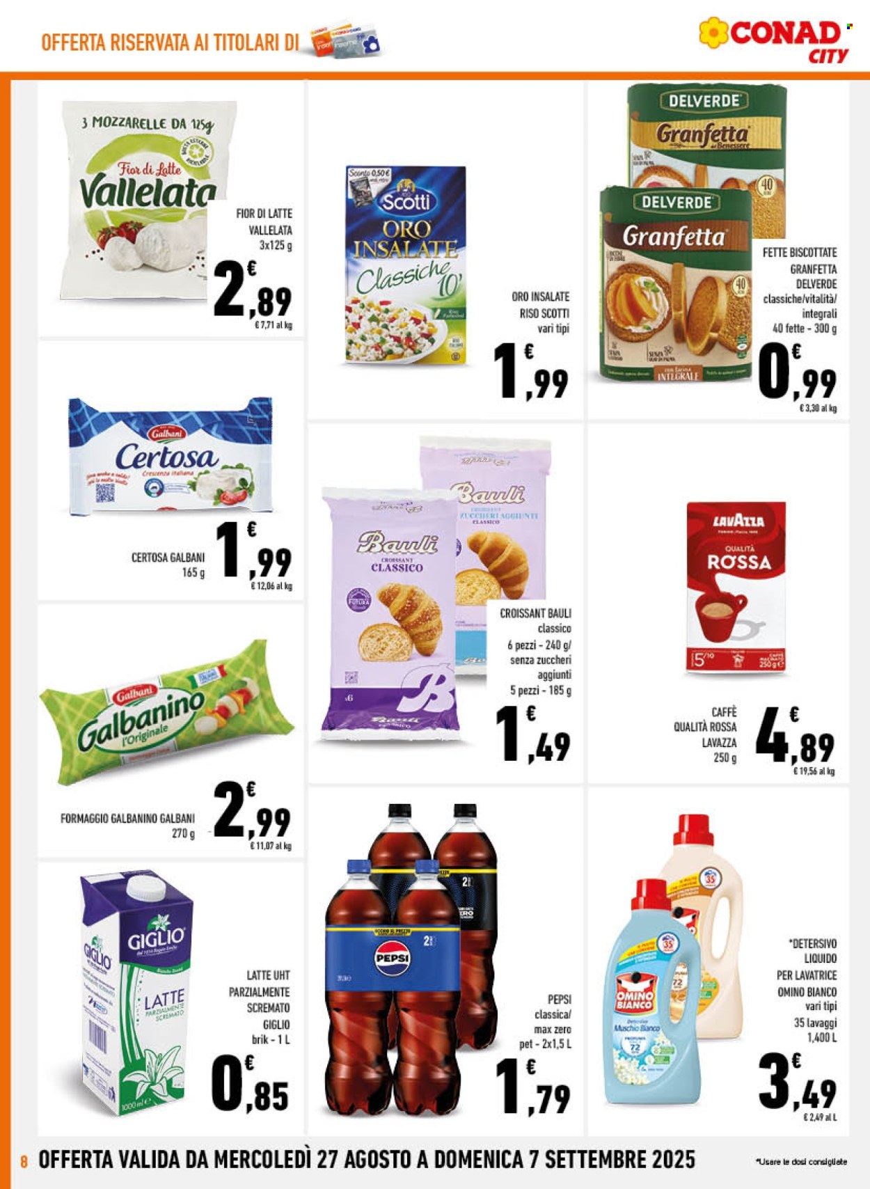 Volantino Conad - 27/8/2025 - 7/9/2025. Pagina 8