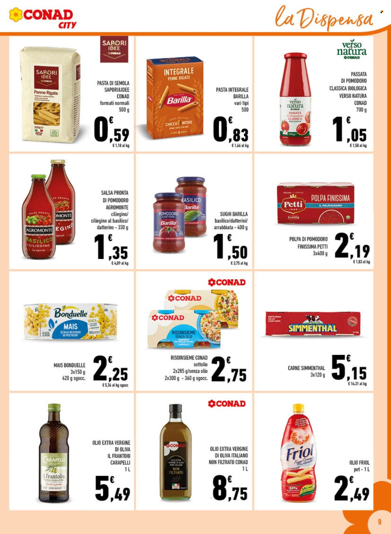 Volantino Conad - 27/8/2025 - 7/9/2025. Pagina 9