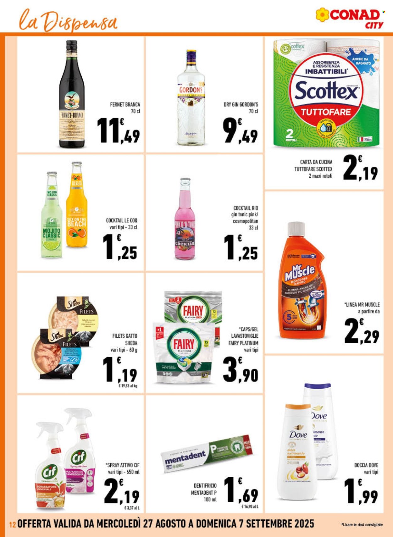 Volantino Conad - 27/8/2025 - 7/9/2025. Pagina 12