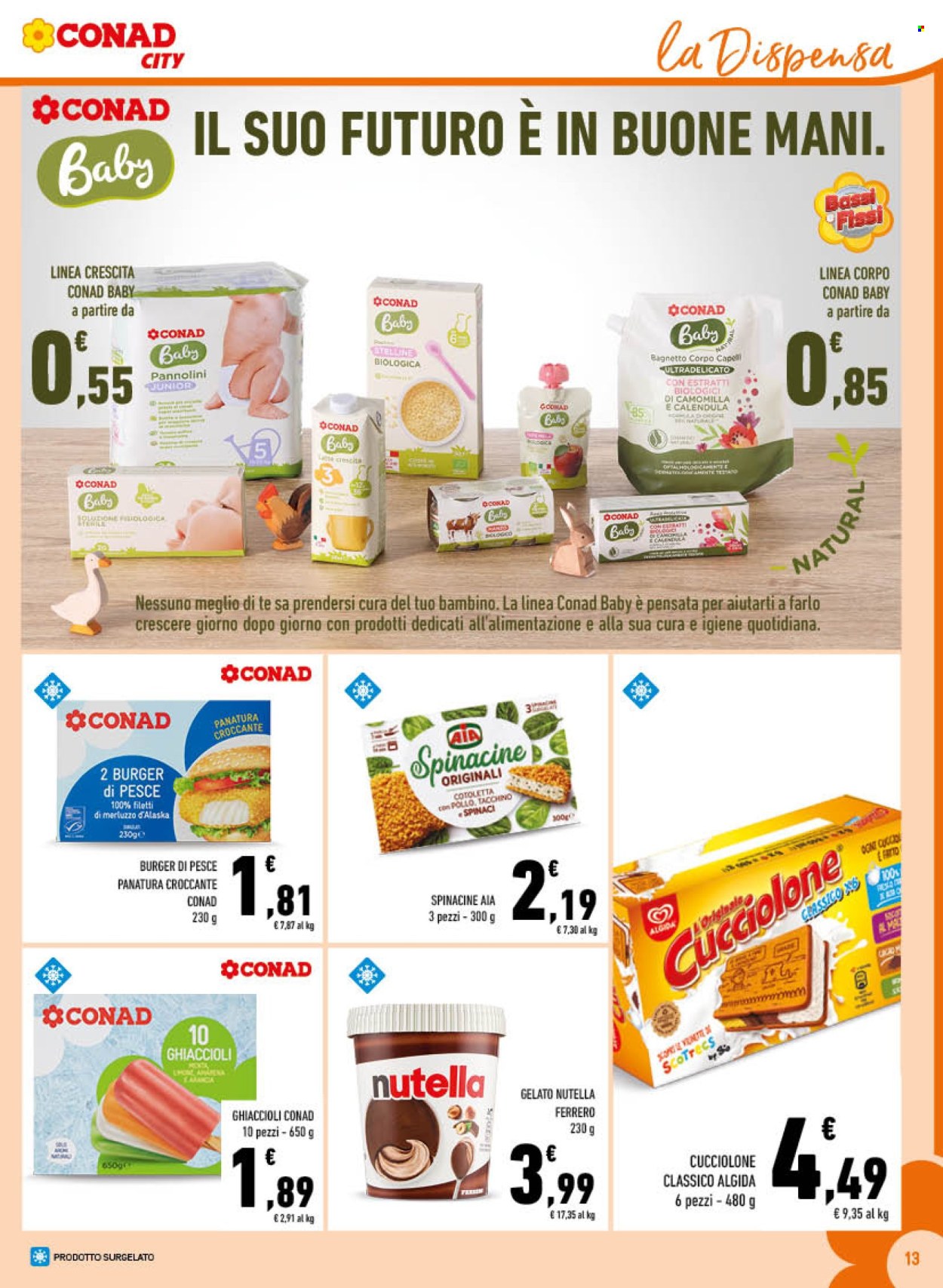 Volantino Conad - 27/8/2025 - 7/9/2025. Pagina 13