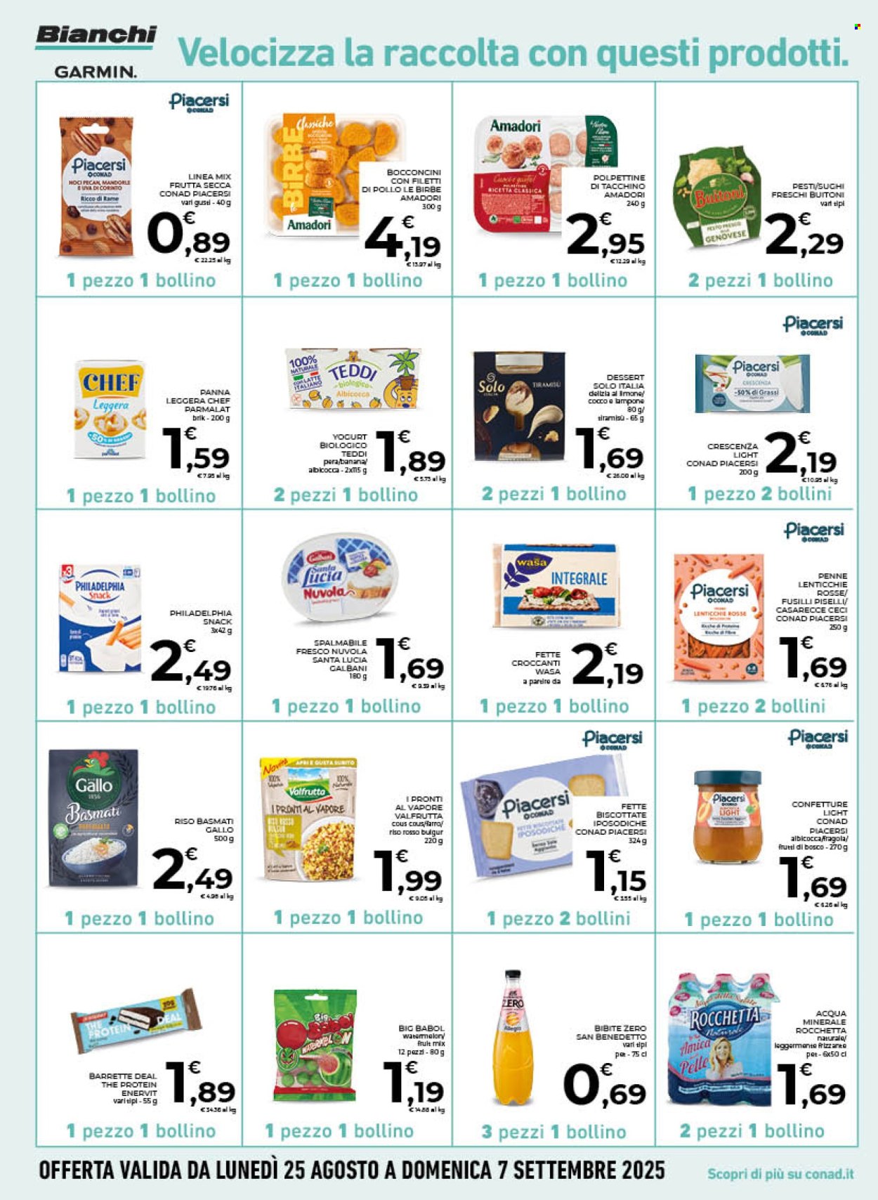 Volantino Conad - 27/8/2025 - 7/9/2025. Pagina 14