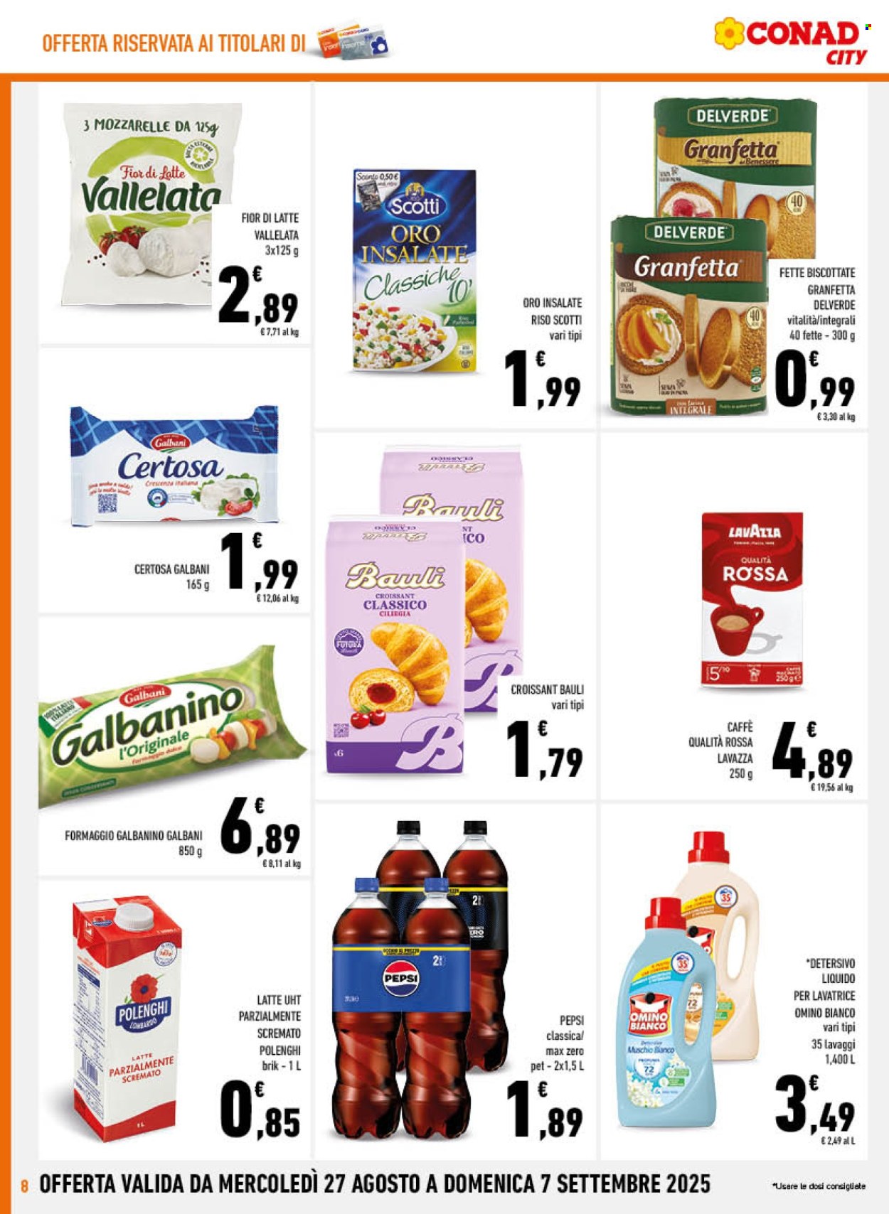 Volantino Conad - 27/8/2025 - 7/9/2025. Pagina 8