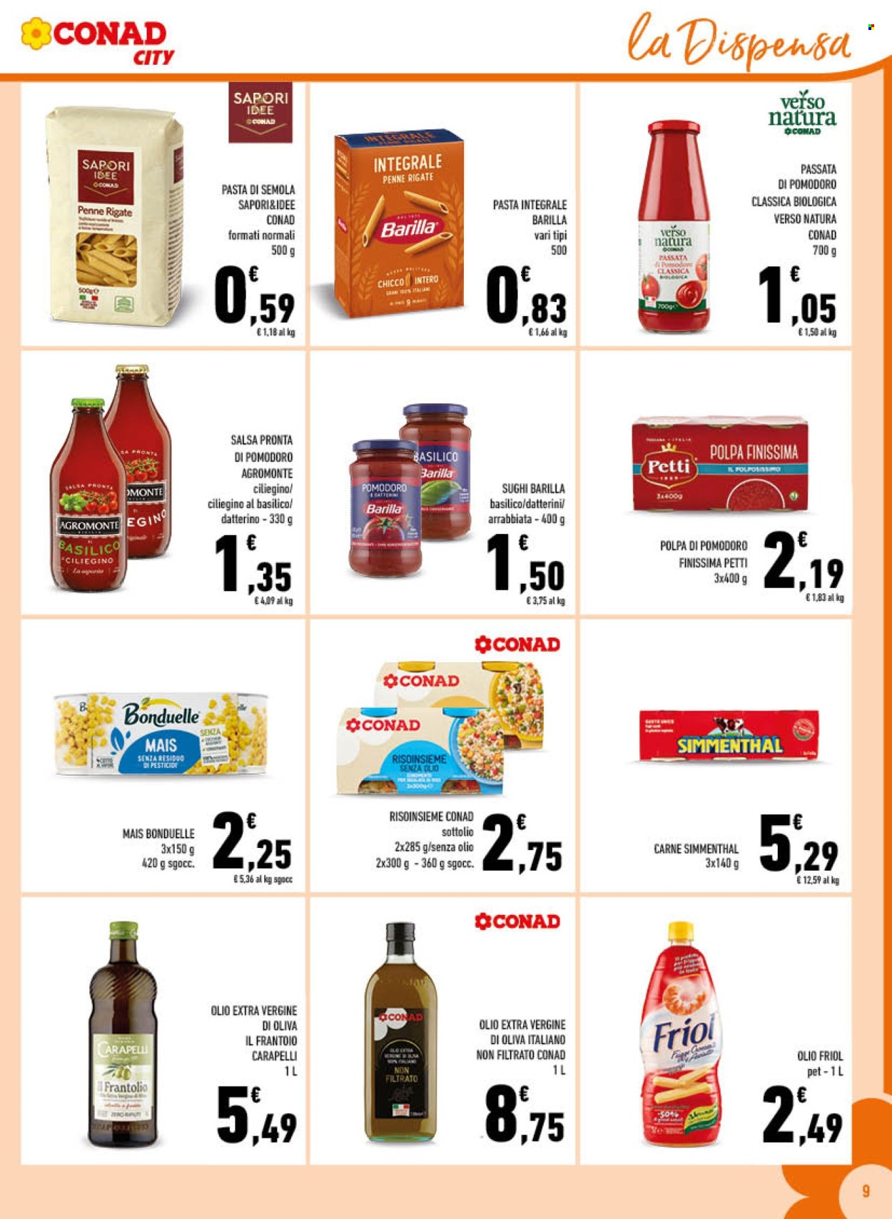 Volantino Conad - 27/8/2025 - 7/9/2025. Pagina 9