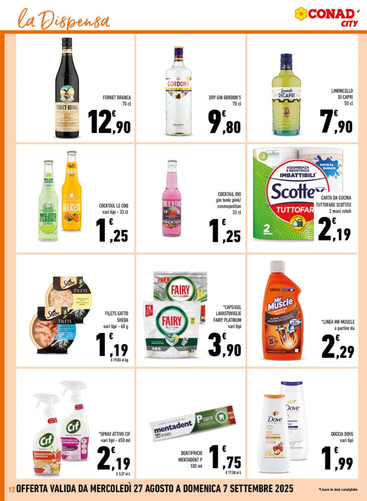 Volantino Conad - 27/8/2025 - 7/9/2025. Pagina 12