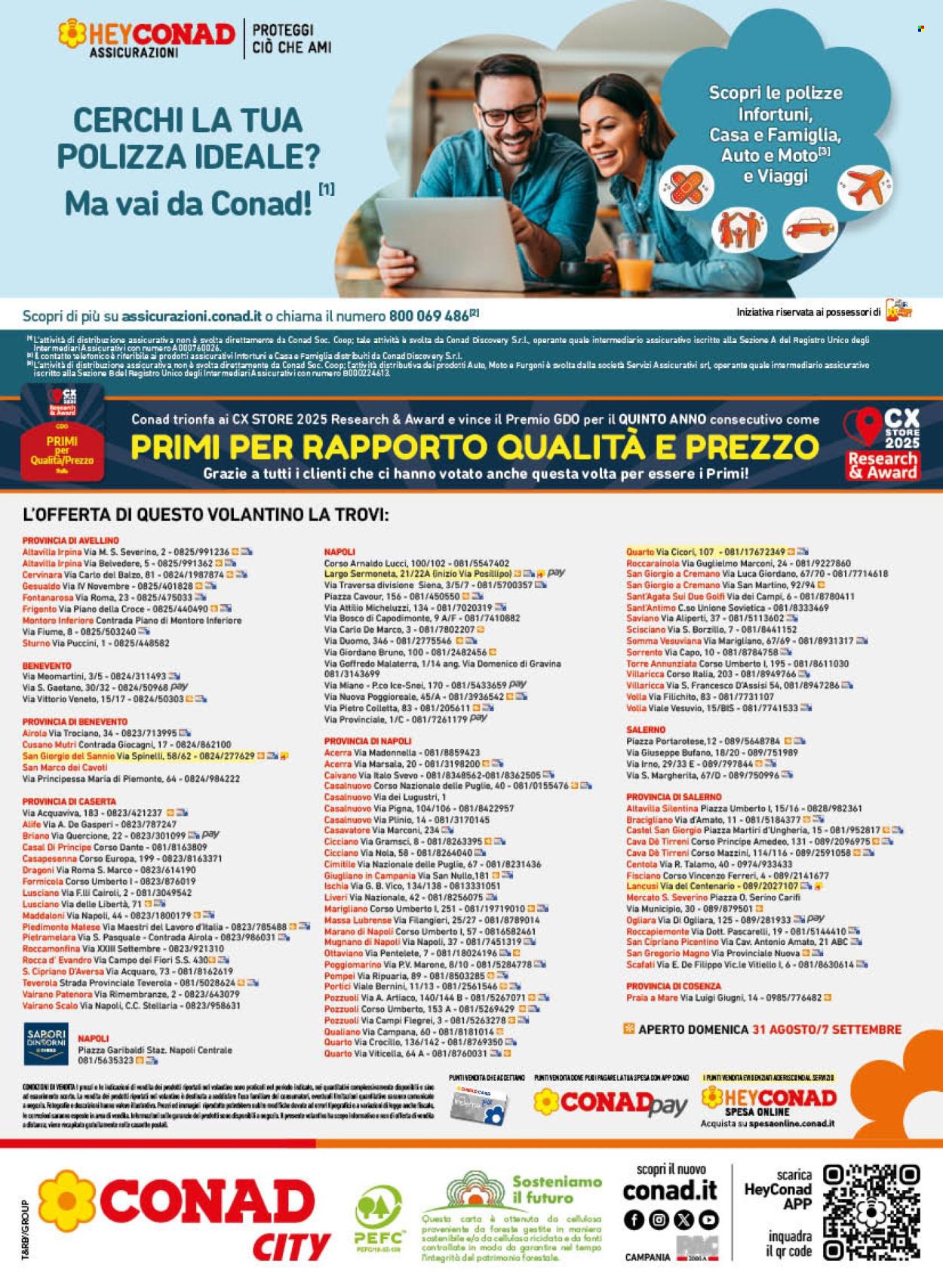 Volantino Conad - 27/8/2025 - 7/9/2025. Pagina 16