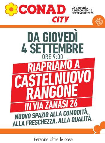 Volantino Conad - 4/9/2025 - 10/9/2025.
