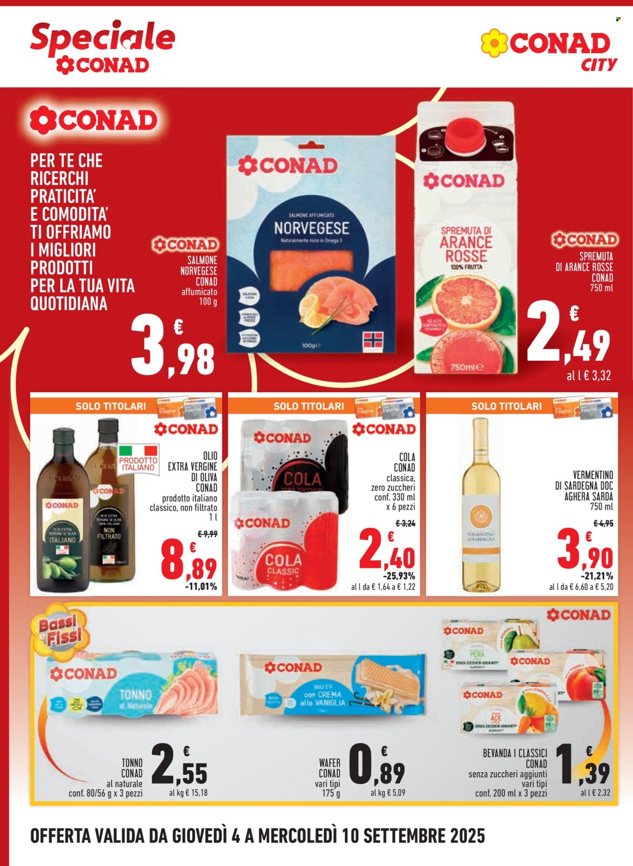 Volantino Conad - 4/9/2025 - 10/9/2025. Pagina 6