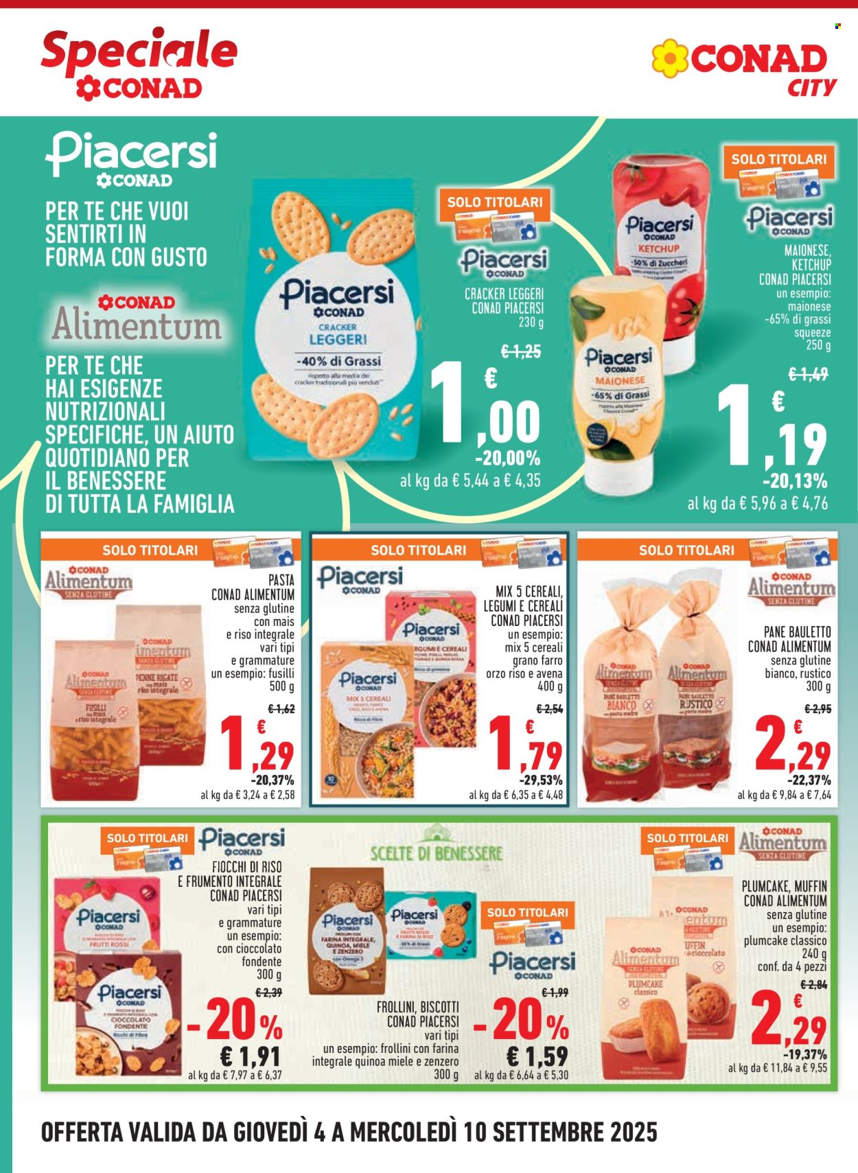 Volantino Conad - 4/9/2025 - 10/9/2025. Pagina 14