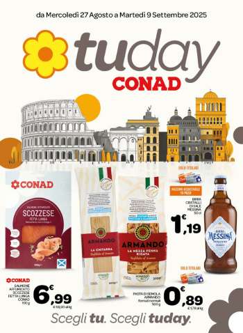 Volantino TuDay Conad - 27/8/2025 - 9/9/2025.