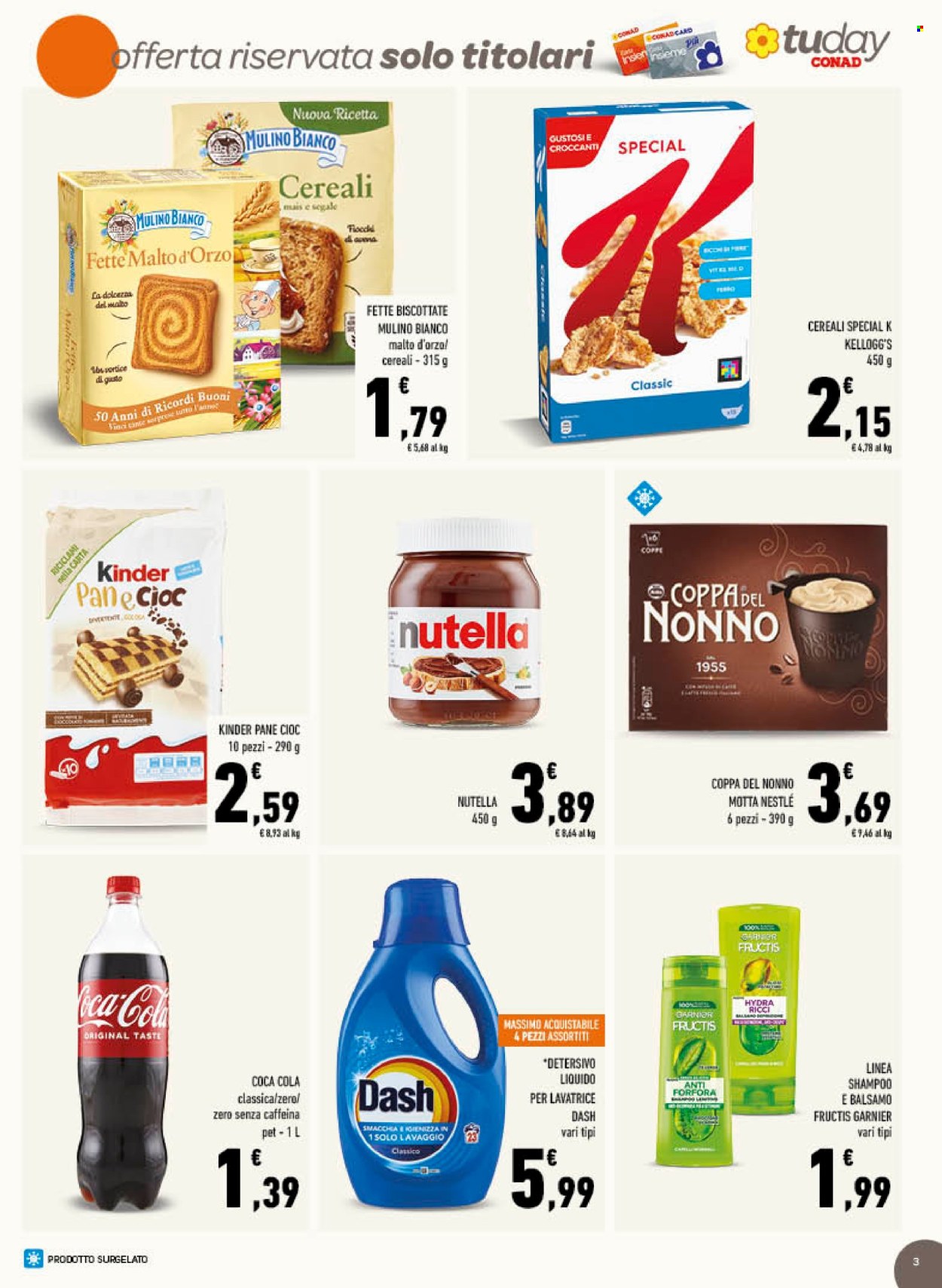 Volantino TuDay Conad - 27/8/2025 - 9/9/2025. Pagina 3