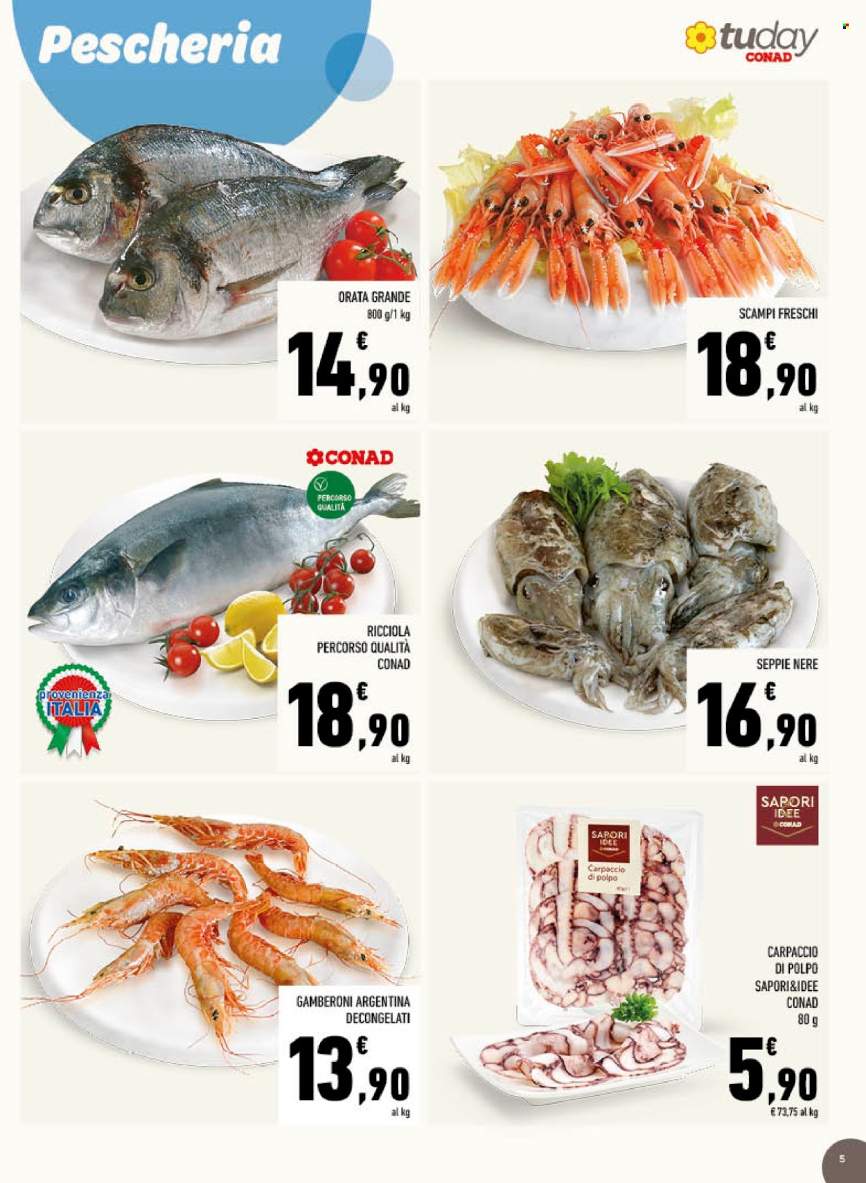 Volantino TuDay Conad - 27/8/2025 - 9/9/2025. Pagina 5