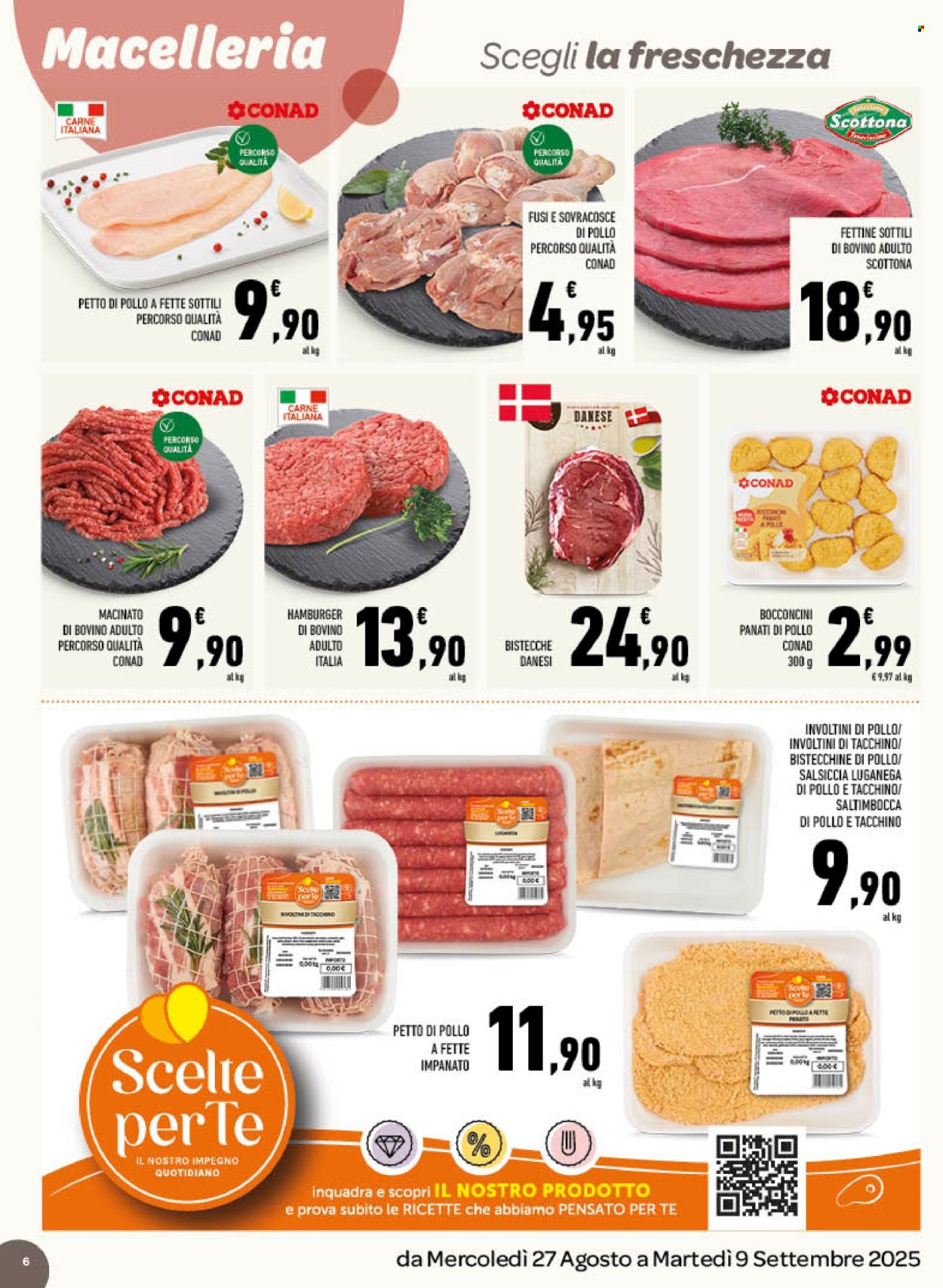 Volantino TuDay Conad - 27/8/2025 - 9/9/2025. Pagina 6
