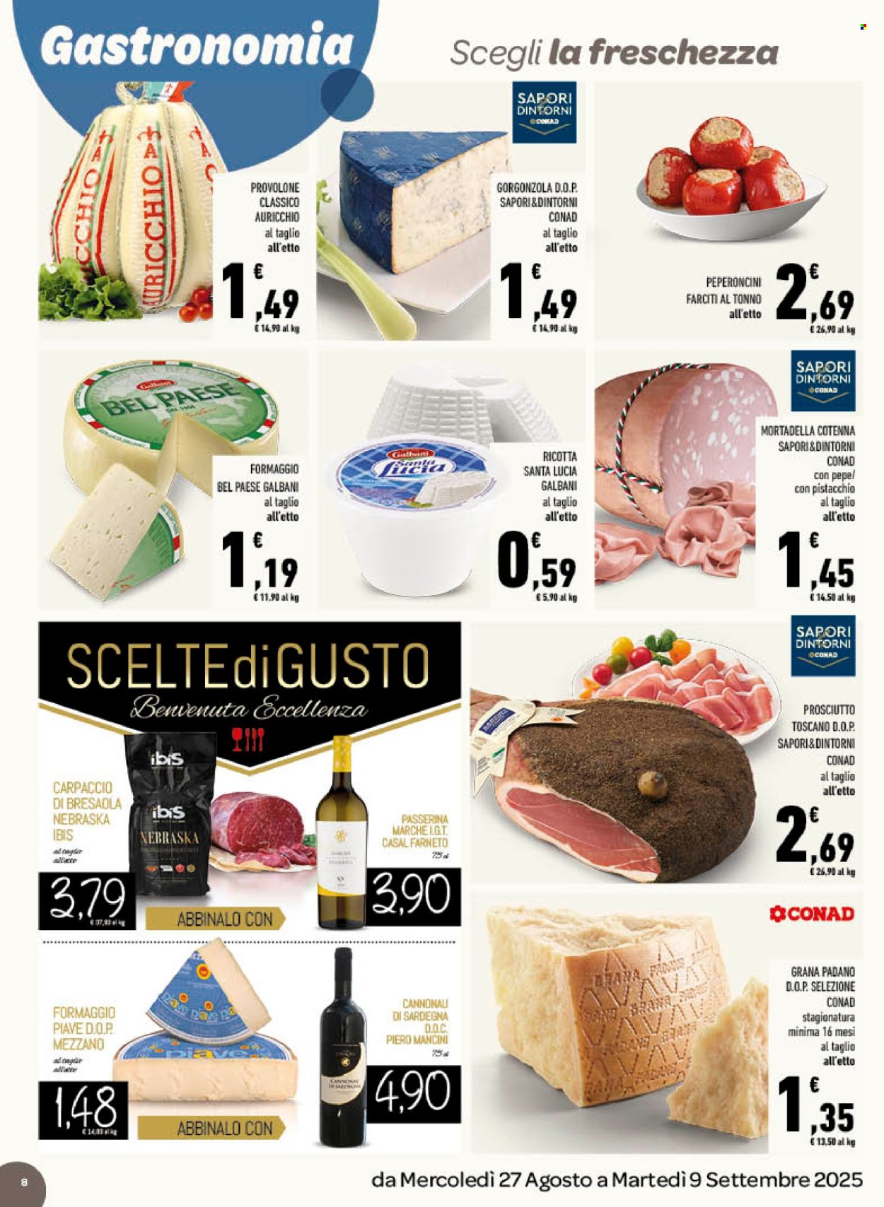 Volantino TuDay Conad - 27/8/2025 - 9/9/2025. Pagina 8