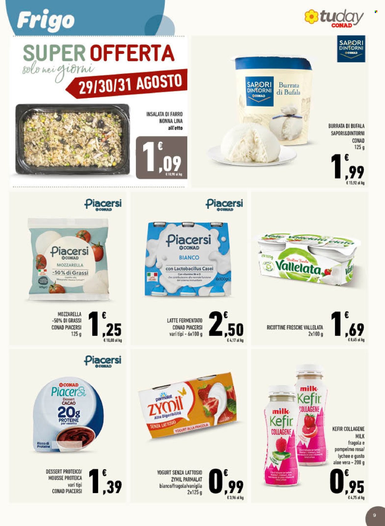 Volantino TuDay Conad - 27/8/2025 - 9/9/2025. Pagina 9