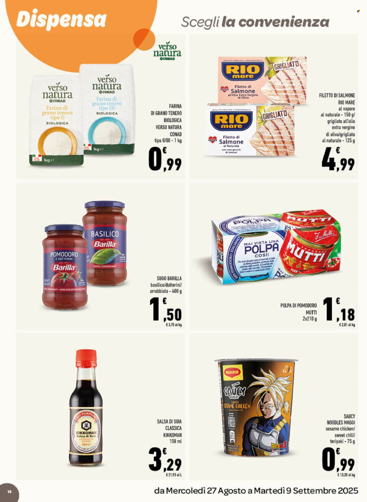 Volantino TuDay Conad - 27/8/2025 - 9/9/2025. Pagina 14