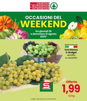 Volantino Despar - 28/8/2025 - 31/8/2025.