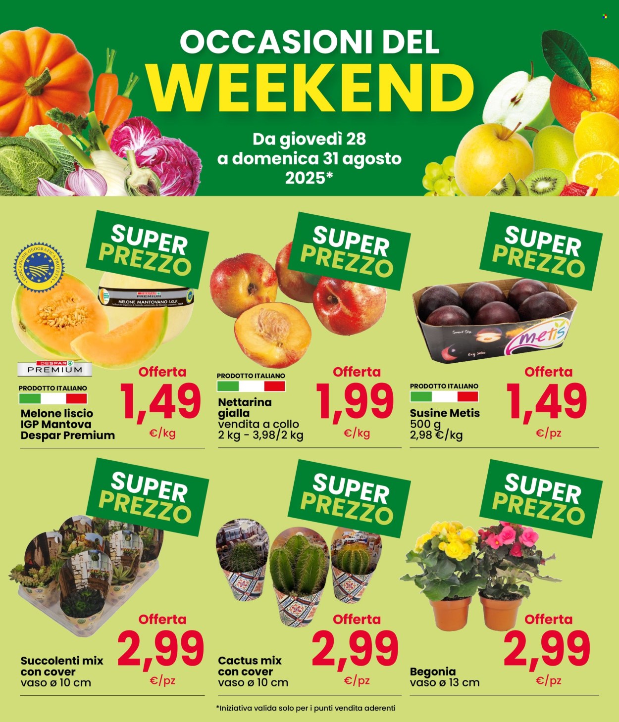 Volantino Despar - 28/8/2025 - 31/8/2025. Pagina 2