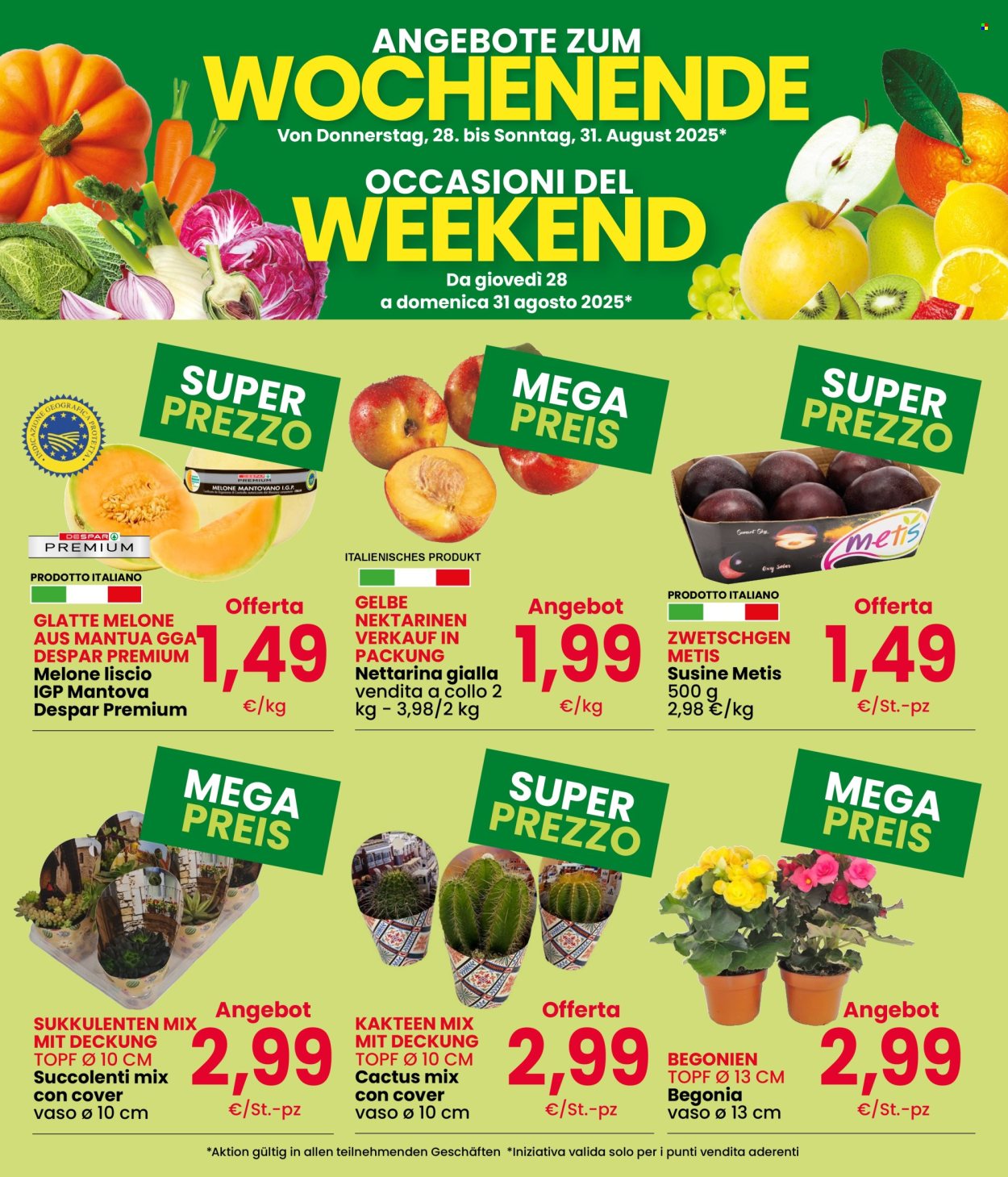 Volantino Interspar - 28/8/2025 - 31/8/2025. Pagina 2