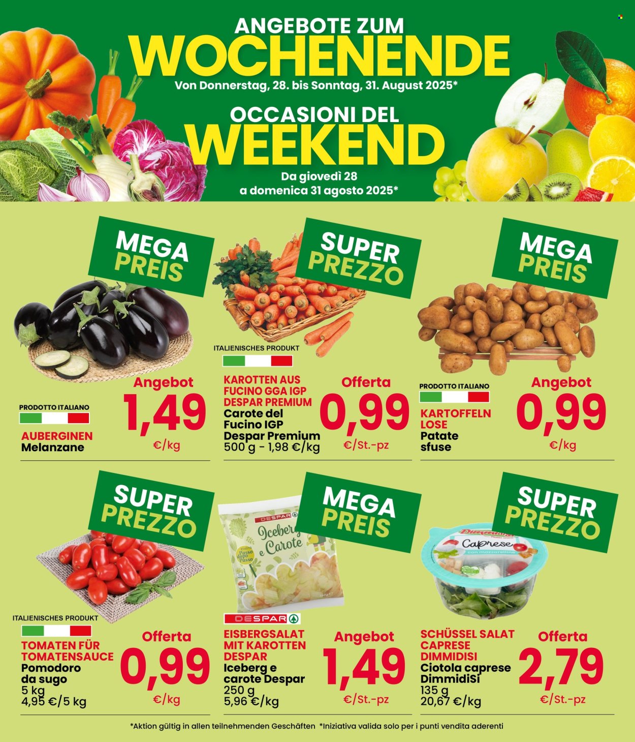 Volantino Interspar - 28/8/2025 - 31/8/2025. Pagina 3