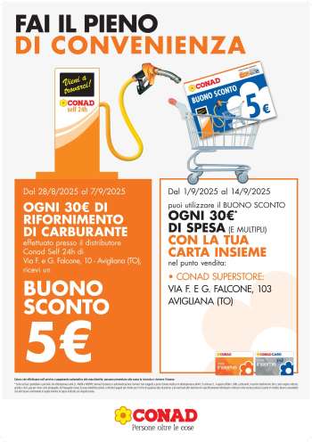 Volantino Conad - 28/8/2025 - 14/9/2025.