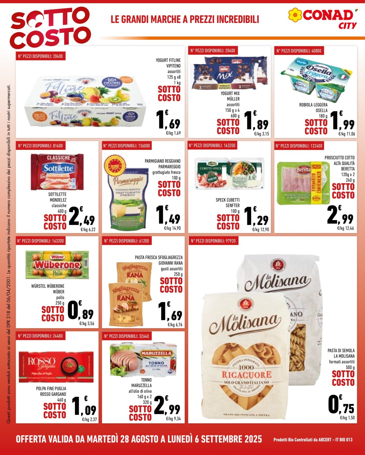 Volantino Conad City - 26/8/2025 - 8/9/2025. Pagina 2