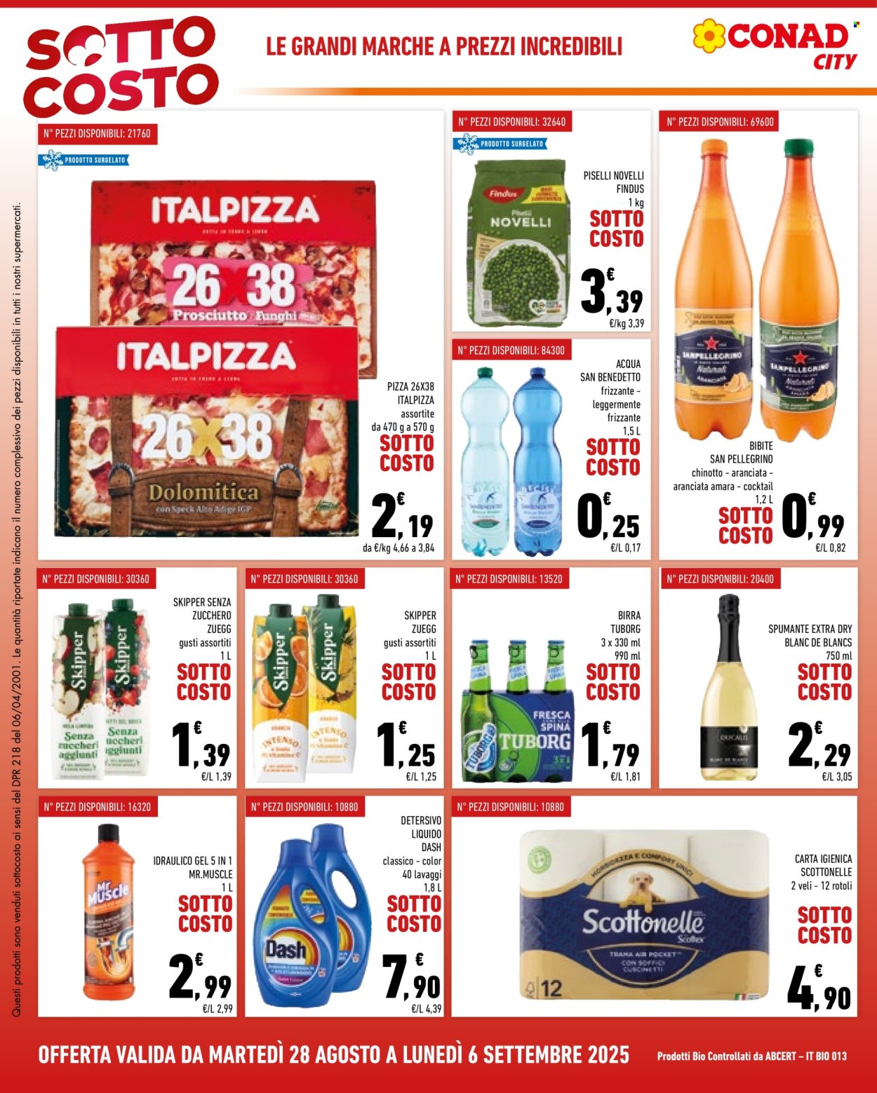 Volantino Conad City - 26/8/2025 - 8/9/2025. Pagina 4