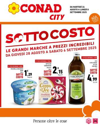 Volantino Conad - 26/8/2025 - 8/9/2025.