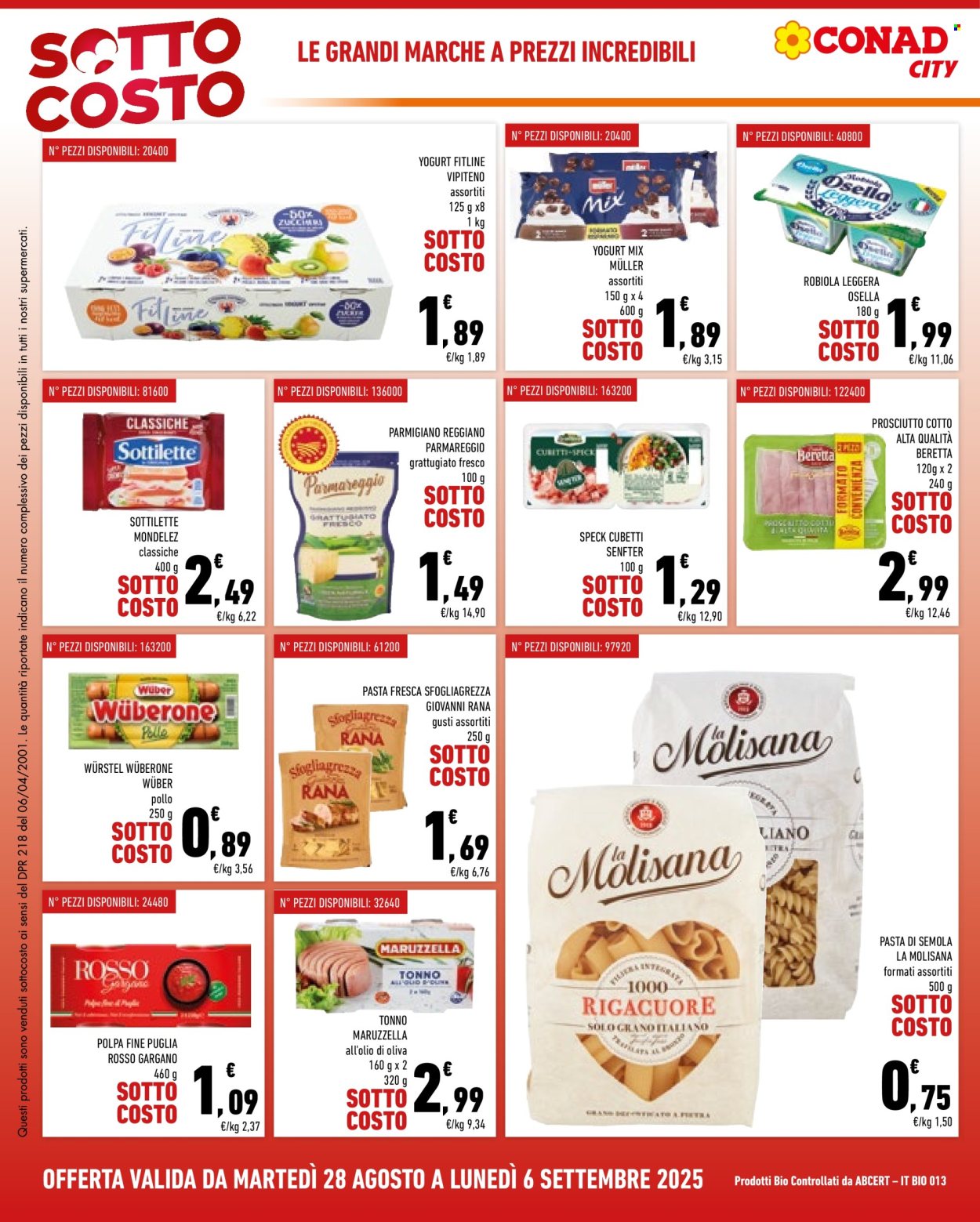 Volantino Conad - 26/8/2025 - 8/9/2025. Pagina 2