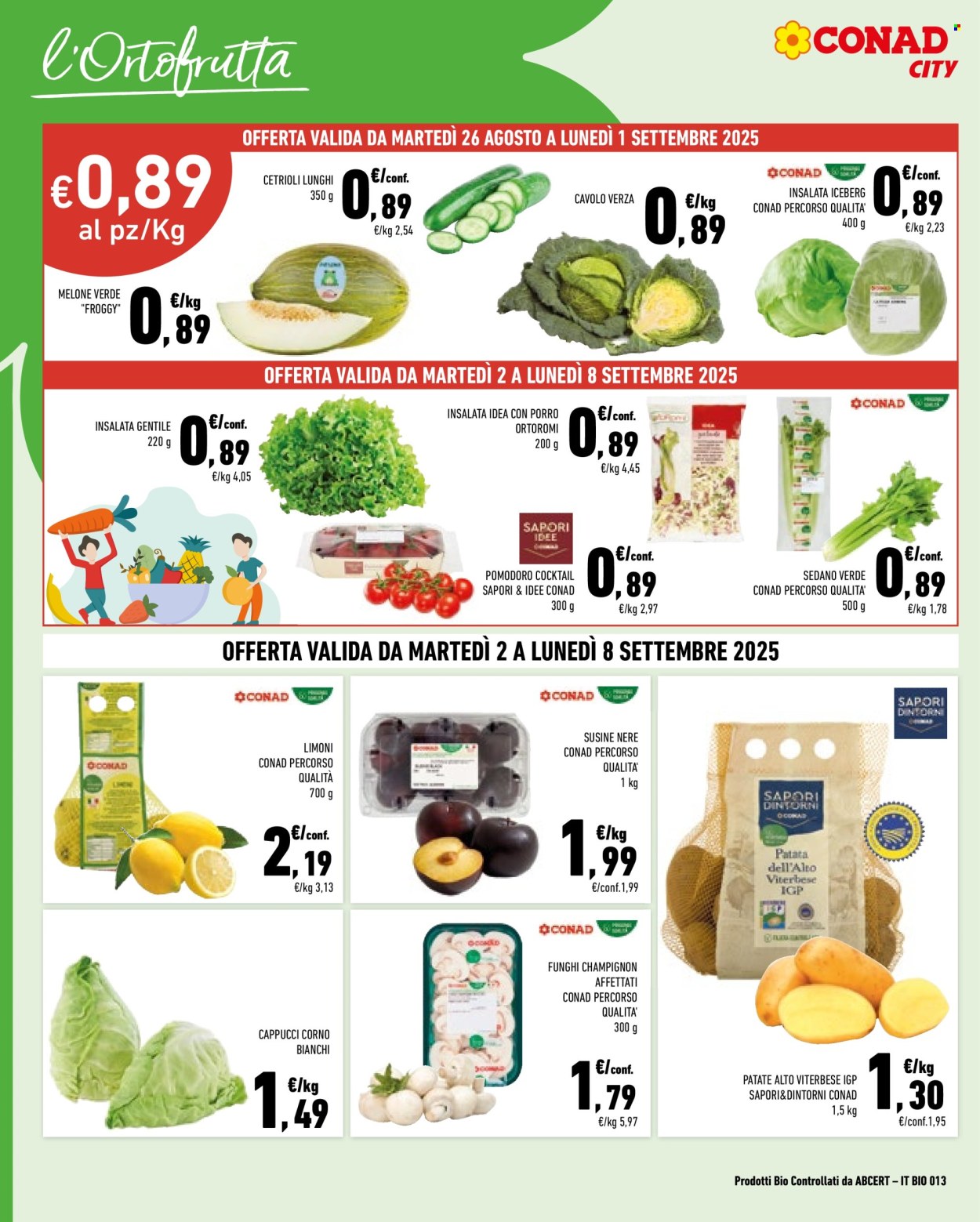 Volantino Conad - 26/8/2025 - 8/9/2025. Pagina 6