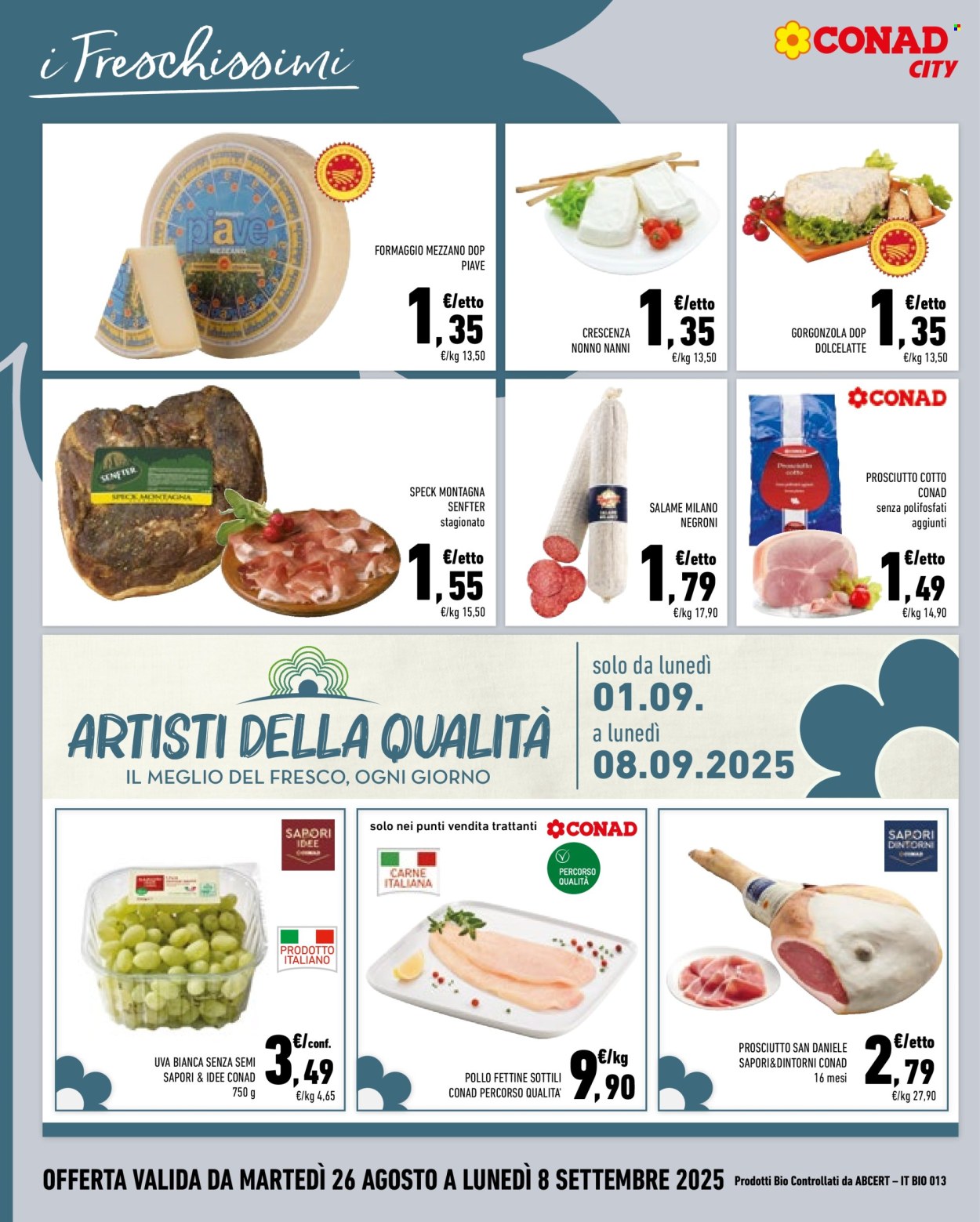 Volantino Conad - 26/8/2025 - 8/9/2025. Pagina 8