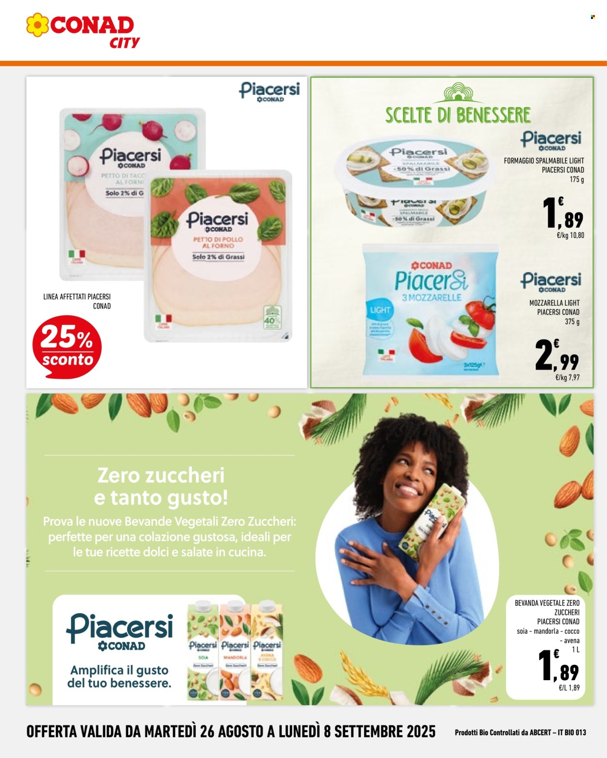Volantino Conad City - 26/8/2025 - 8/9/2025. Pagina 12