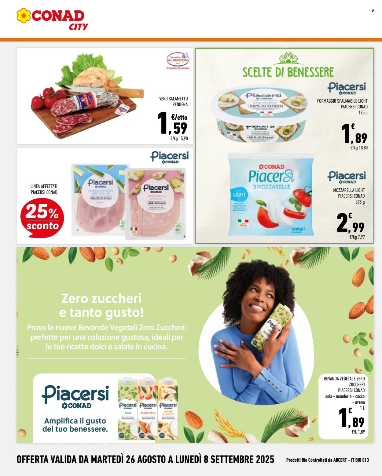 Volantino Conad - 26/8/2025 - 8/9/2025. Pagina 12