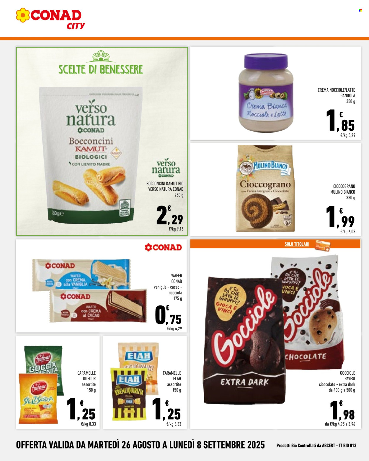 Volantino Conad - 26/8/2025 - 8/9/2025. Pagina 14