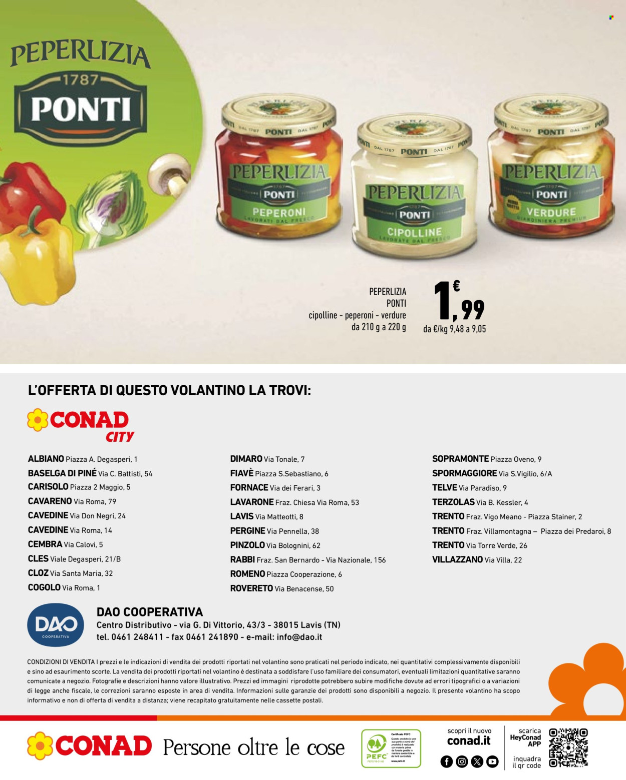 Volantino Conad City - 26/8/2025 - 8/9/2025. Pagina 20