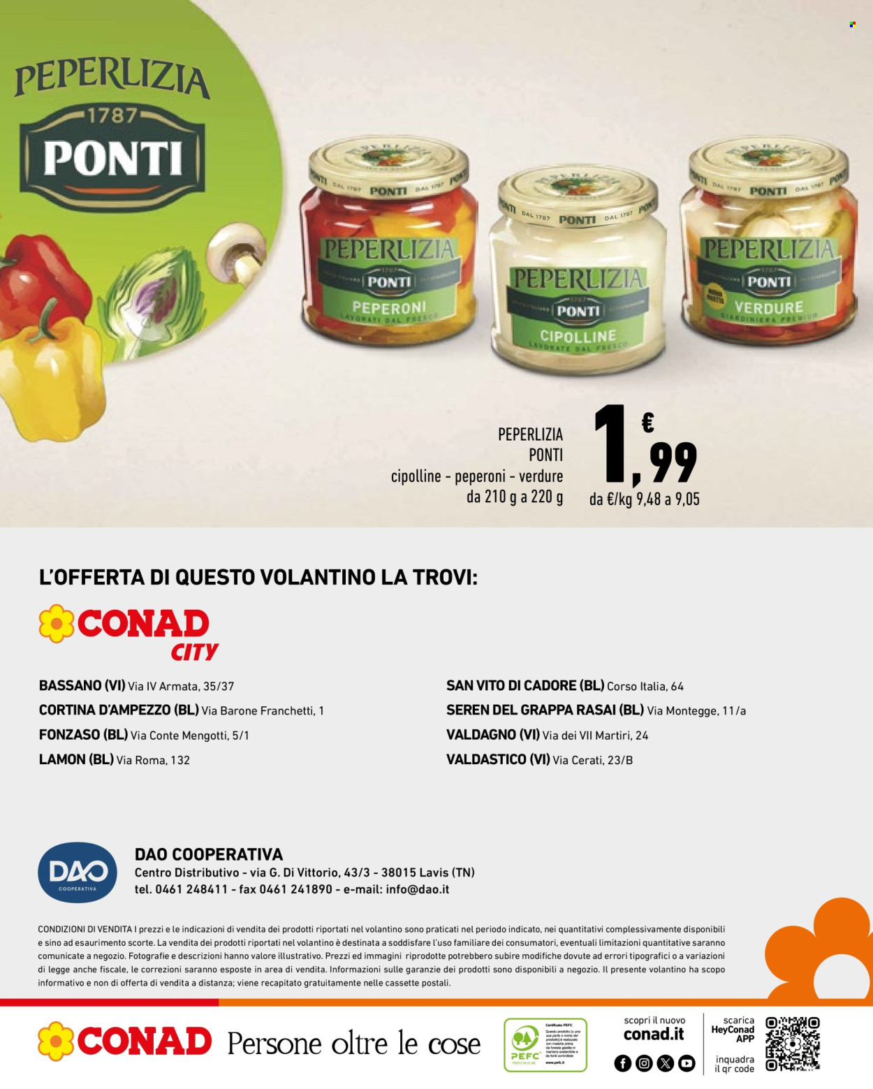 Volantino Conad - 26/8/2025 - 8/9/2025. Pagina 20