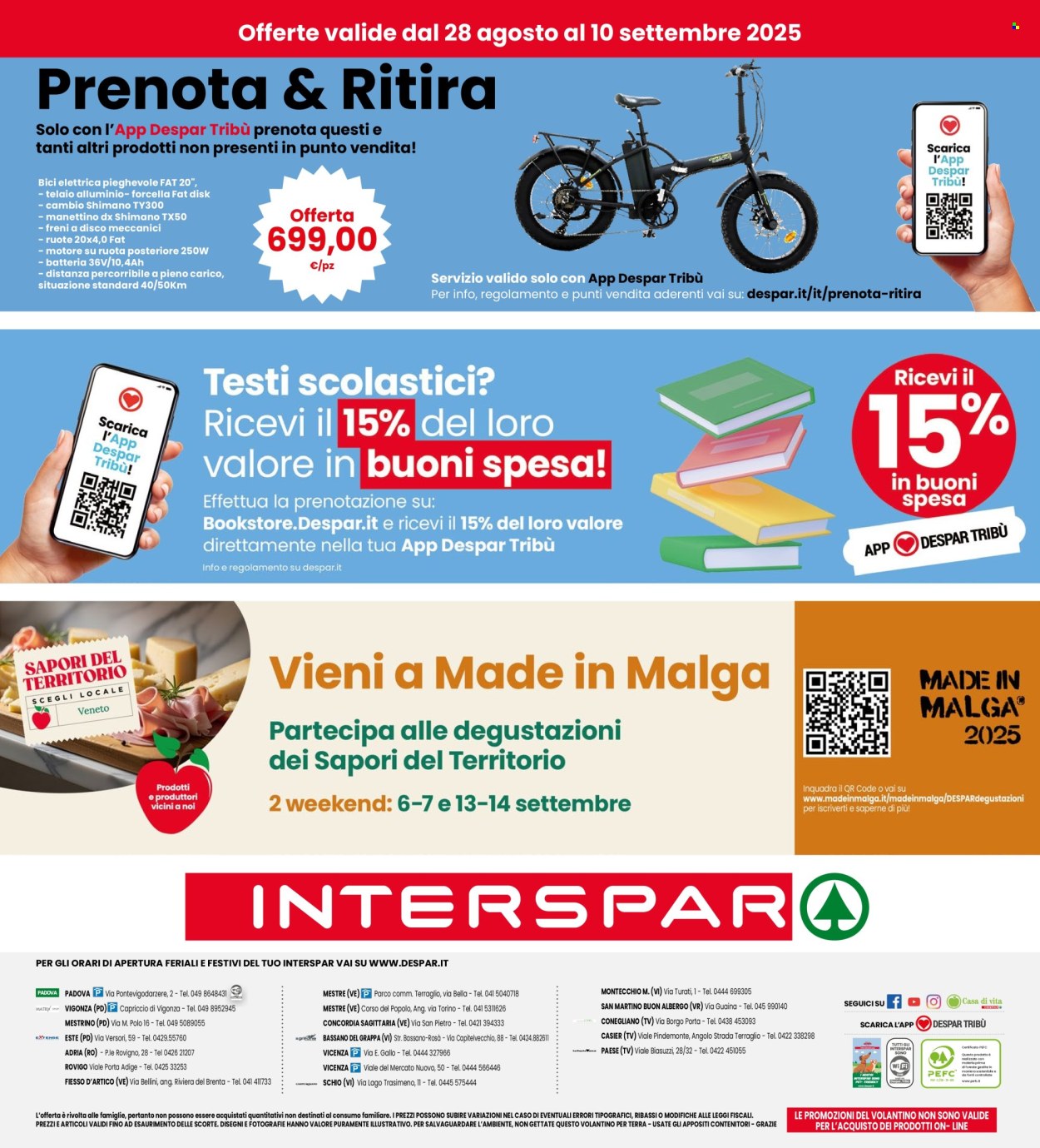 Volantino Interspar - 28/8/2025 - 10/9/2025. Pagina 32