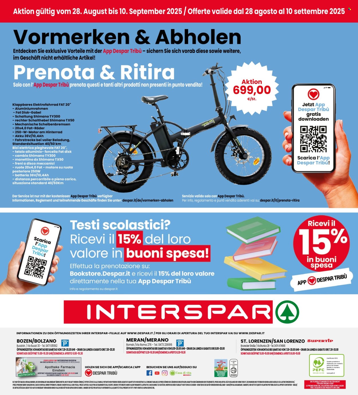 Volantino Interspar - 28/8/2025 - 10/9/2025. Pagina 32