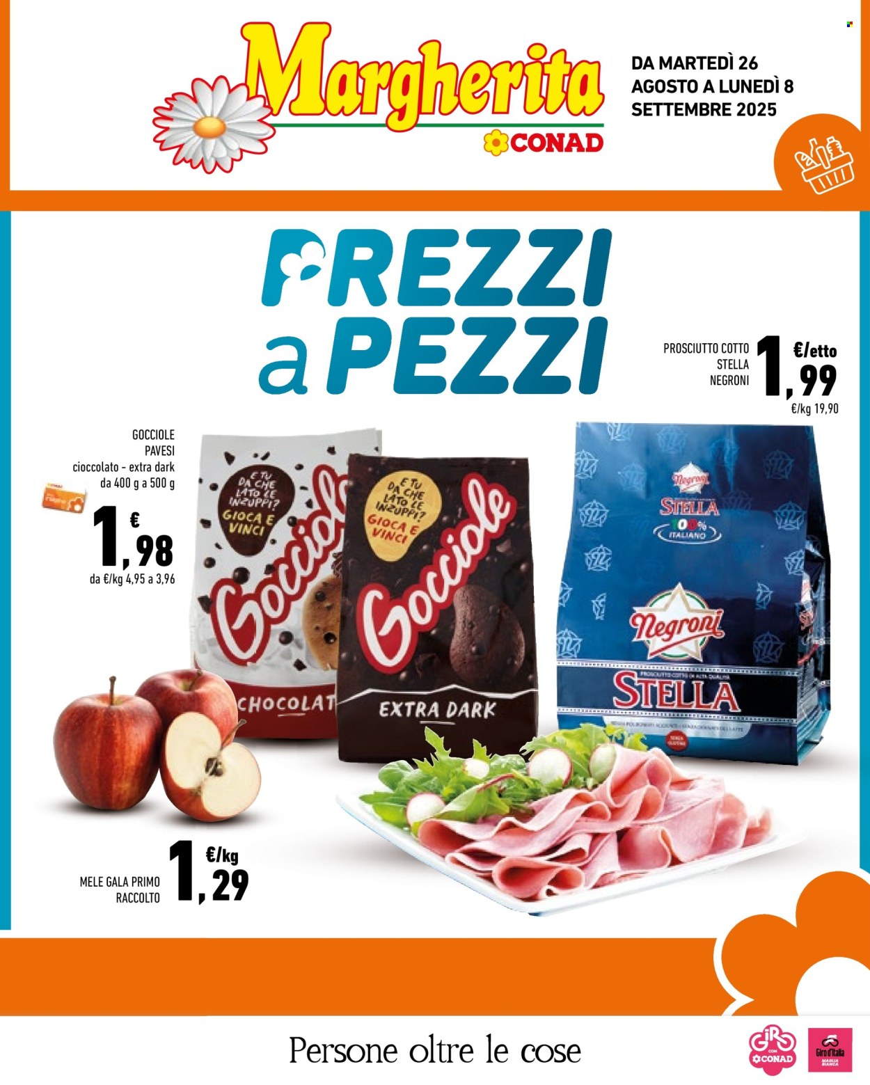 Volantino Margherita Conad - 26/8/2025 - 8/9/2025. Pagina 1